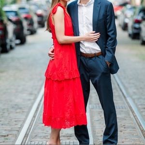 Zara Red Dress